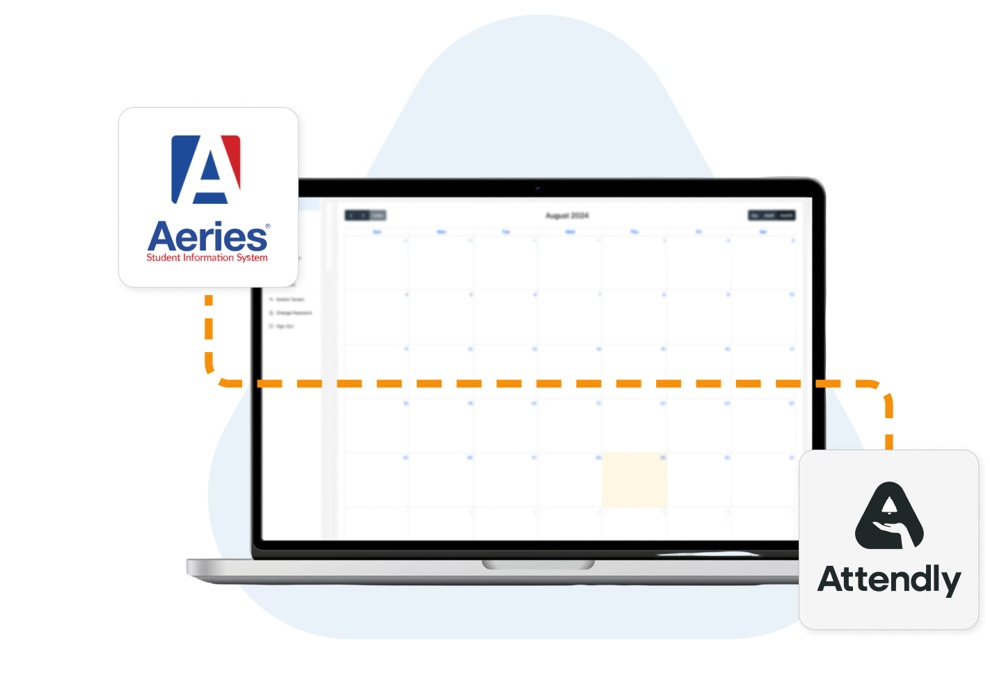 Aeries SIS integration showing seamless data connection