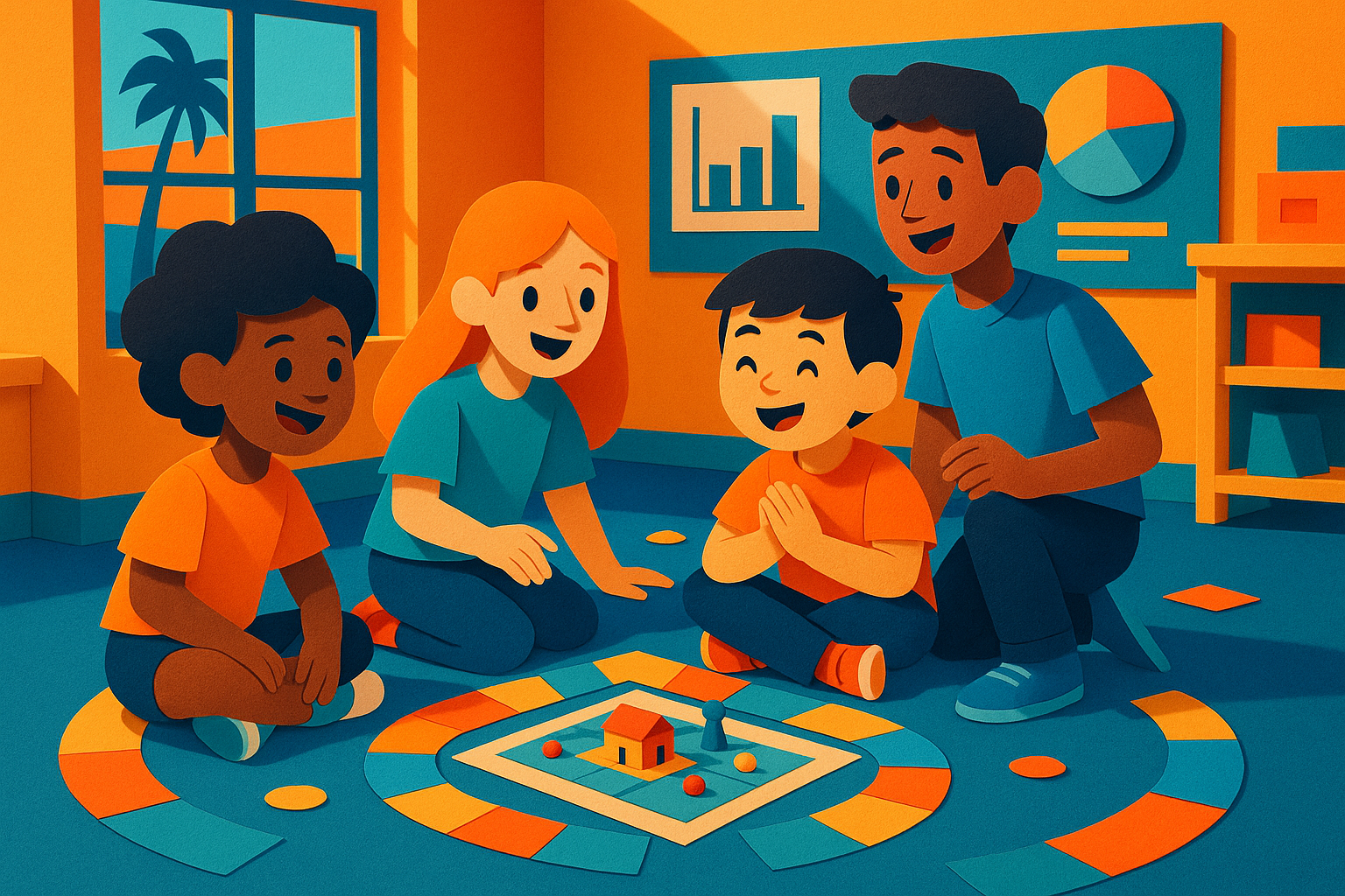 School administrator using a tablet to track after school program attendance