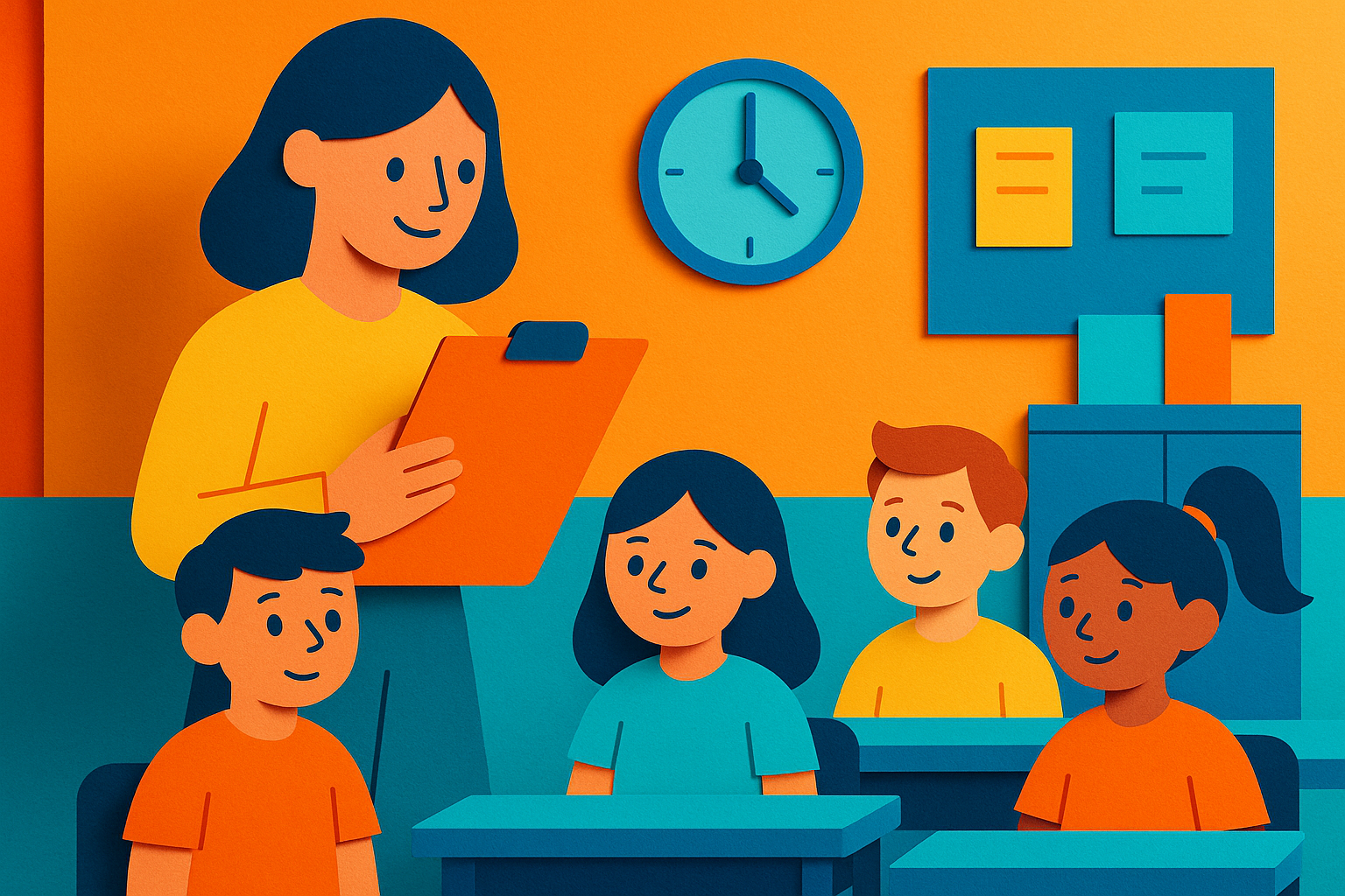 California after-school program staff helping students with homework and enrichment activities