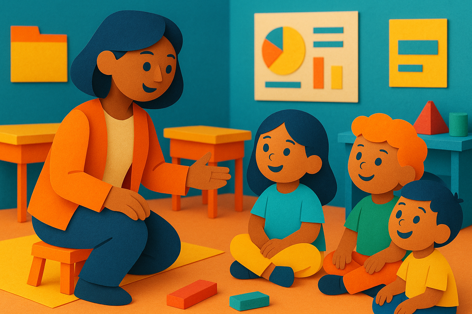 Children participating in a safe, supervised afterschool program activity