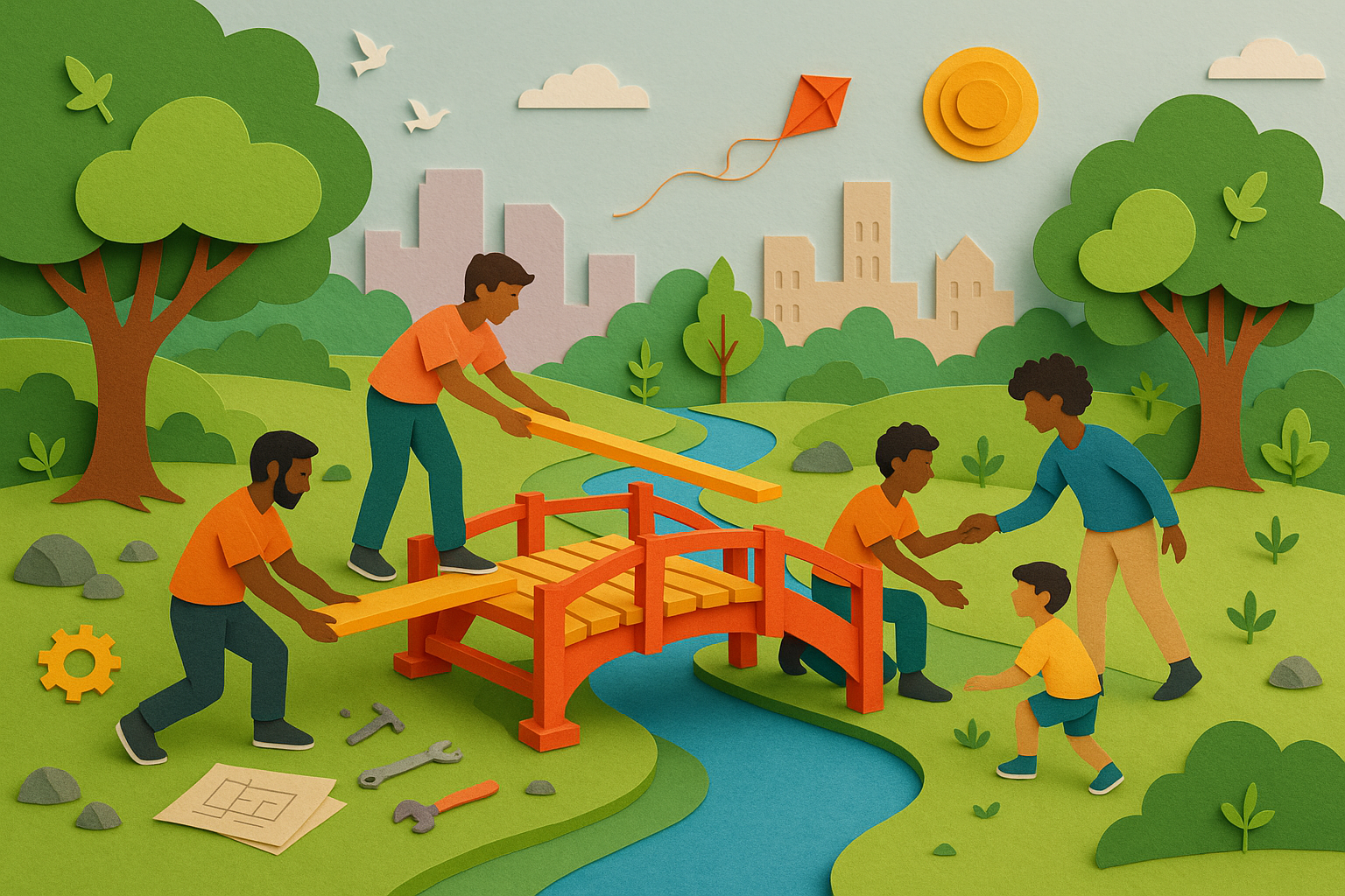 Teens collaborating on a group project in an afterschool program setting