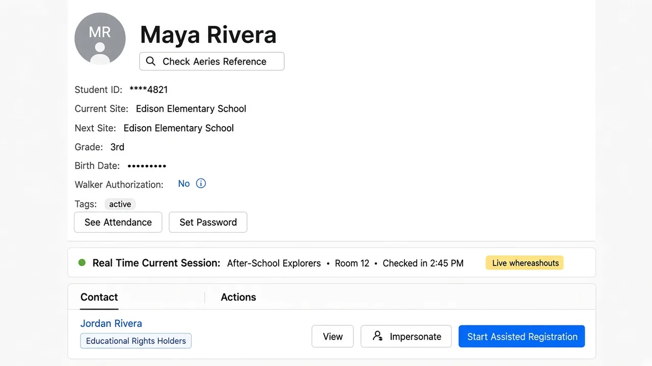 Maya Patel in Attendly